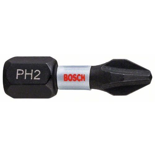  Schrauberbit-Packs Impact Control Phillips Bosch Impact Control Schrauberbit, 25 mm, 2x PH2, für Schraubendreher 12377056