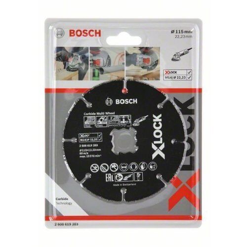  X-LOCK Trennscheiben Carbide Multi Wheel Bosch X-LOCK Trennscheibe Carbide Multi Wheel 115 mm, für kleine Winkelschleifer 12377246