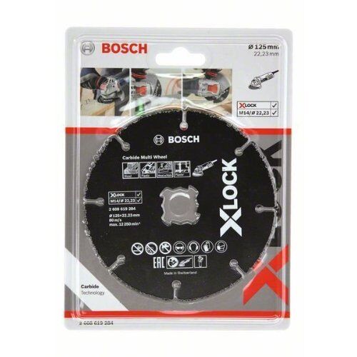  X-LOCK Trennscheiben Carbide Multi Wheel Bosch X-LOCK Trennscheibe Carbide Multi Wheel 125 mm, für kleine Winkelschleifer 12377248