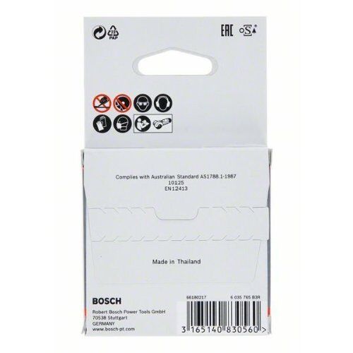  Expert for Inox Trennscheiben mit gerader Ausführung, 10-mm-Bohrung für Mini-Winkelschleifer Bosch Expert for Inox 5-tlg. x 76 x 1 x 10-mm-Trennscheibe, für Mini-Winkelschleifer 12377267