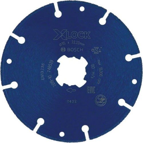  EXPERT Diamond Metal Wheel X-LOCK Trennscheiben Bosch EXPERT Diamond Metal Wheel X-LOCK Trennscheibe, 115 x 22,23 mm, für kleine Winkelschleifer 12377164