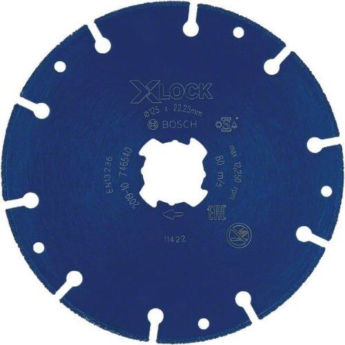  EXPERT Diamond Metal Wheel X-LOCK Trennscheiben Bosch EXPERT Diamond Metal Wheel X-LOCK Trennscheibe, 125 x 22,23 mm, für kleine Winkelschleifer 12377163