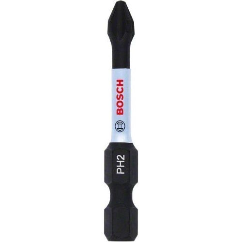  Schrauberbit-Packs Impact Control Phillips Bosch Impact Control PH2-Power-Bit, 1‑teilig, für Schraubendreher 12377055