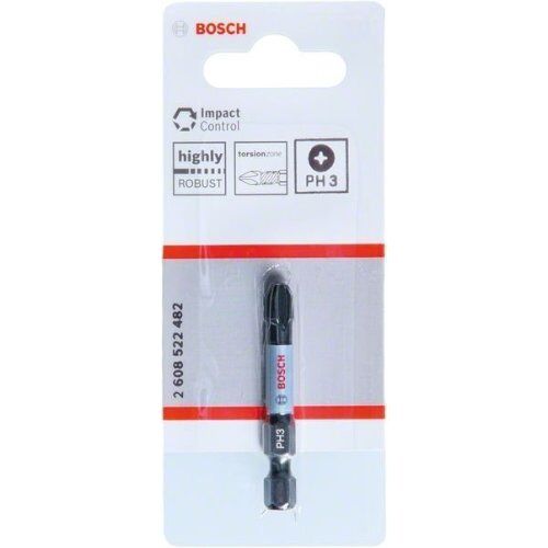  Schrauberbit-Packs Impact Control Phillips Bosch Impact Control PH3-Power-Bit, 1‑teilig, für Schraubendreher 12377057