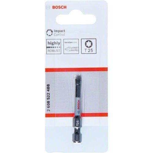 Schrauberbit-Packs Impact Control Internal Torx Bosch Impact Control T25-Power-Bit, 1‑teilig, für Schraubendreher 12377071