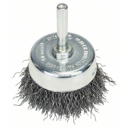  Gewellte Topfbürste Clean for Metal für Bohrer Bosch Topfbürste 50 x 0,3 mm, gewellter Stahldraht, für Dreh- und Schlagbohrer 12377437