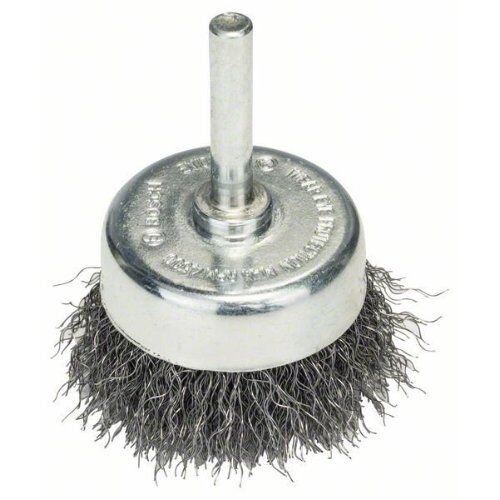  Gewellte Topfbürste Clean for Metal für Bohrer Bosch Topfbürste 50 x 0,2 mm, gewellter Stahldraht, für Dreh- und Schlagbohrer 12377438