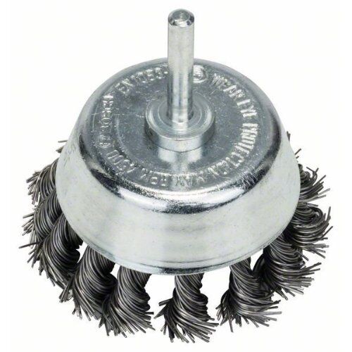  Gezopfte Topfbürsten Heavy for Metal für Bohrer Bosch Topfbürste 65 x 0,5 mm, gezopfter Stahldraht, für Dreh- und Schlagbohrer 12377434