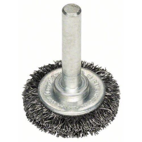  Gewellte Scheibenbürsten Clean for Metal für Bohrmaschinen Bosch Scheibenbürste 30 x 0,2 mm, gewellter Stahldraht, für Dreh- und Schlagbohrer 12377451