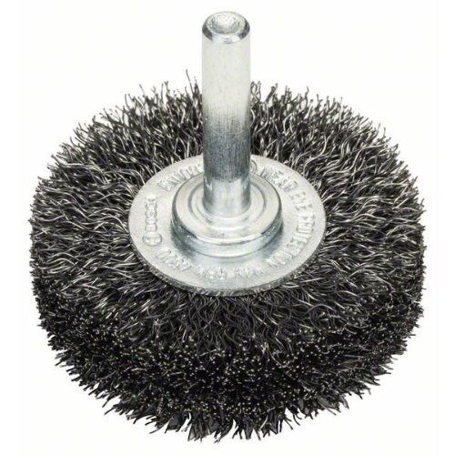  Gewellte Scheibenbürsten Clean for Metal für Bohrmaschinen Bosch Scheibenbürste 50 x 0,2 mm, gewellter Stahldraht, für Dreh- und Schlagbohrer 12377447