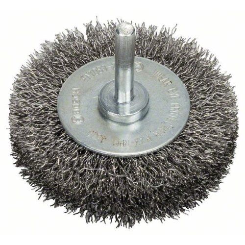  Gewellte Scheibenbürsten Clean for Inox für Bohrmaschinen Bosch Scheibenbürste 70 x 0,3 mm, gewellter rostfreier Stahldraht, für Dreh- und Schlagbohrer 12377456