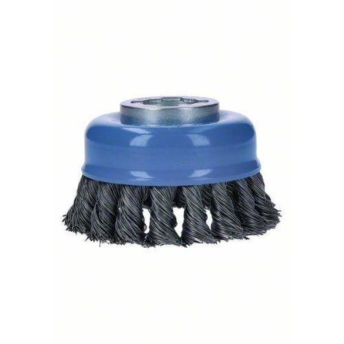 Gezopfte Topfbürsten Heavy for Metal für X-LOCK Winkelschleifer Bosch X-LOCK Topfbürste 75 mm, gezopfter Stahldraht, für kleine Winkelschleifer 12377398