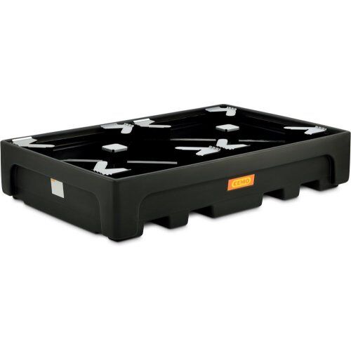  IBC-Auffangwannen aus PE Cemo IBC-Auffangwanne 1100/2-PE, 223 x 146 x 44 cm 12383471