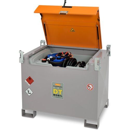  215 - Mobil-Tankstellen Stahl Cemo DT-Mobil PRO PE COMBI 440/50 l Basic, E-Pumpe 12V + CENTRI SP30 12384203