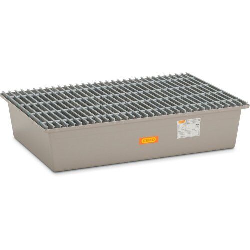  105 - Auffangwannen GFK Cemo GFK-Auffangwanne 220/2 l m. GFK-Gitterrost, m. Zulassung, 128x85x29 cm 12383700