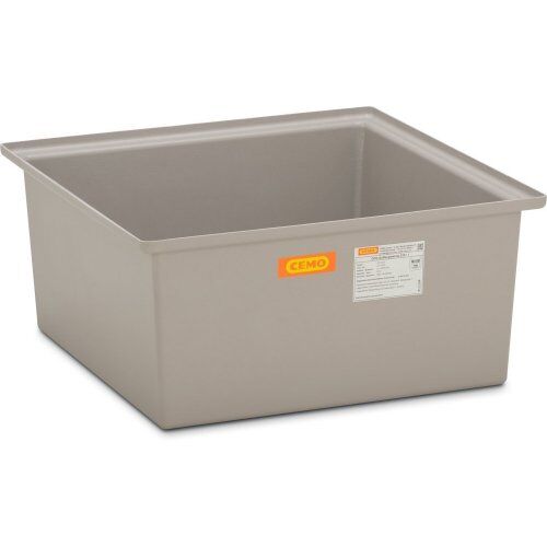  105 - Auffangwannen GFK Cemo GFK-Auffangwanne 220 l oh. Gitterrost, m. Zulassung, 85x85x39 cm 12383695
