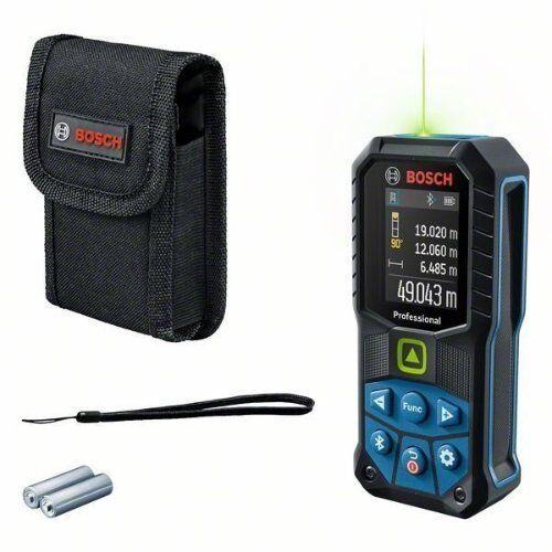  Messtechnik Laser-Entfernungsmesser Bosch Laser-Entfernungsmesser GLM 50-27 CG mit 2 x 1,5 V LR6-Batterie (AA) 12369572