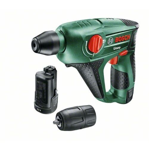  12-V-POWER FOR ALL-Akkusystem Bosch Akku-Bohrhammer Uneo, mit 2 x PBA 12V 2.5 Ah Akku, Ladegerät AL 1115 CV 12377476