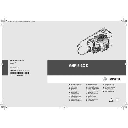  Hochdruckreiniger Bosch Hochdruckreiniger GHP 5-13 C 12369648