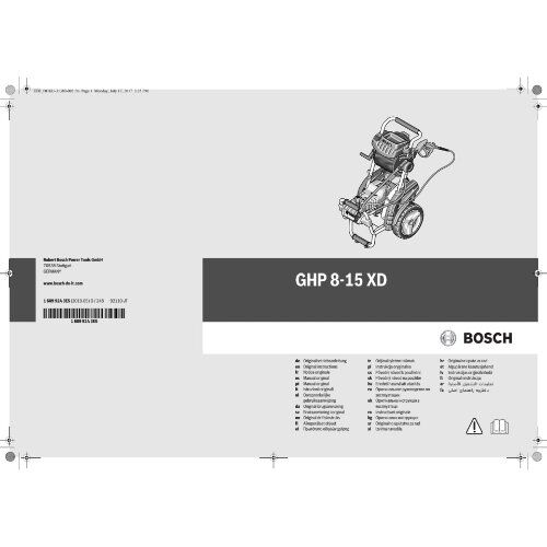 Hochdruckreiniger Bosch Hochdruckreiniger GHP 8-15 XD 12369653