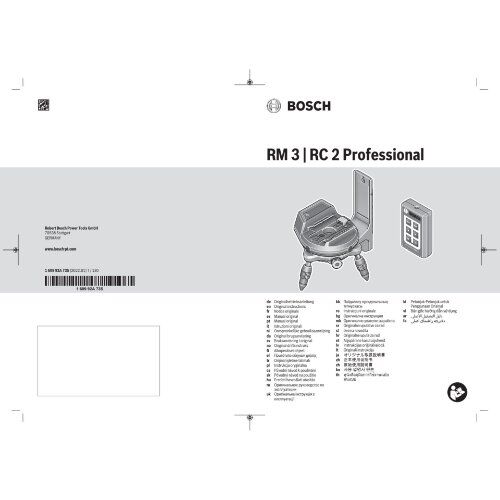  Zubehöre Bosch Drehhalterung RM 3 Professional 12369620