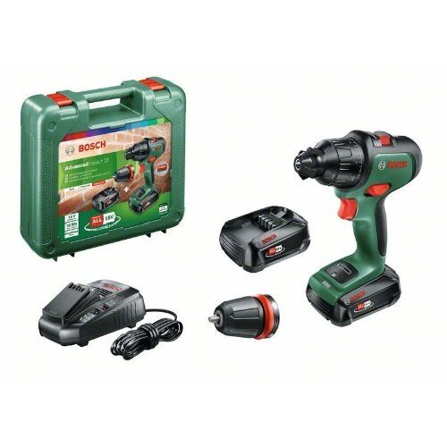  18-V-POWER FOR ALL-Akkusystem Bosch Akku-Zweigang-Schlagbohrschrauber AdvancedImpact 18 mit 2x Akkupack, Ladegerät 12377506