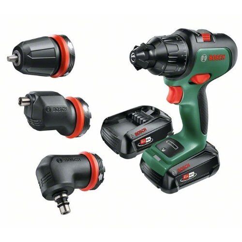  18-V-POWER FOR ALL-Akkusystem Bosch Akku-Zweigang-Schlagbohrschrauber AdvancedImpact 18: 2x Akku, Ladegerät, Zubehör 12377575
