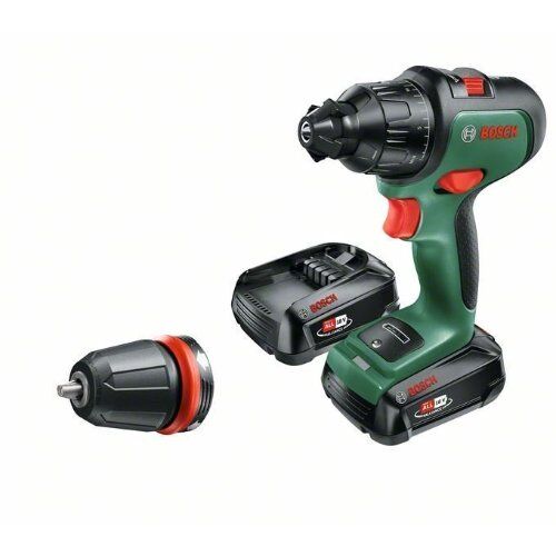  18-V-POWER FOR ALL-Akkusystem Bosch Akku-Zweigang-Schlagbohrschrauber AdvancedImpact 18 mit 2x Akkupack, Ladegerät 12377506