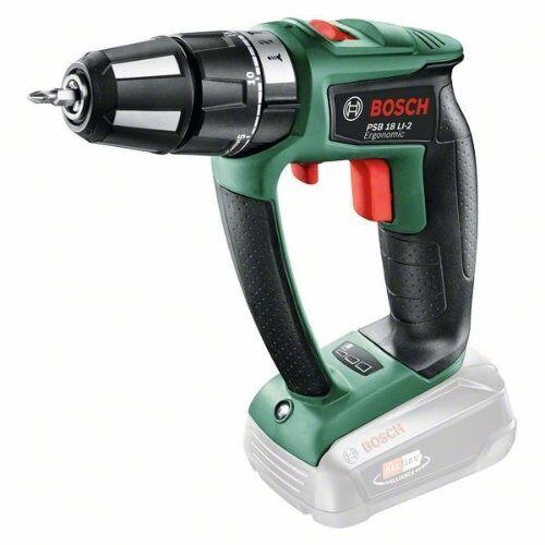  18-V-POWER FOR ALL-Akkusystem Bosch Akku-Zweigang-Schlagbohrschrauber PSB 18 LI-2 Ergonomic, o. Akku - Ladege. 12377563