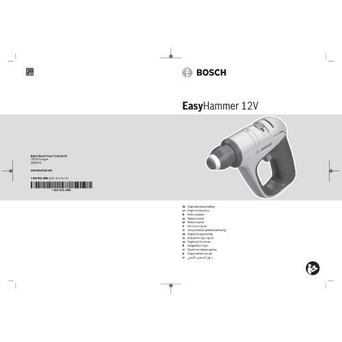  Akku-Geräte Kabelfreie Helfer für Haus und Garten Bosch Akku-Bohrhammer EasyHammer 12V 12377604