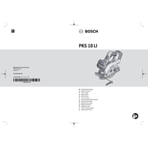  18-V-POWER FOR ALL-Akkusystem Bosch Akku-Kreissäge PKS 18 LI 12377543