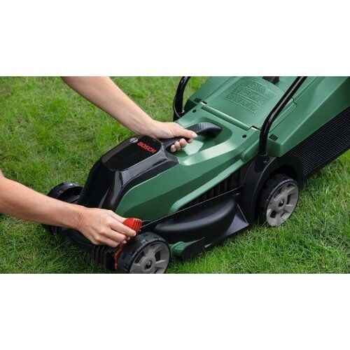 18-V-POWER FOR ALL-Akkusystem Bosch Akku-Rasenmäher CityMower 18V-32-300: 1x Akkupack PBA 18V 4.0Ah W-C, Ladegerät 12377521