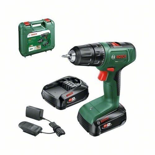  18-V-POWER FOR ALL-Akkusystem Bosch Akku-Zweigang-Bohrschrauber EasyDrill 18V-40: 2 Akkupacks PBA 18V 2,0Ah W-B 12377508