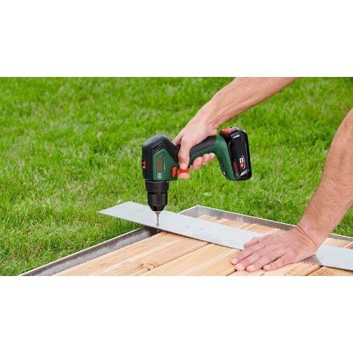  18-V-POWER FOR ALL-Akkusystem Bosch Akku-Zweigang-Bohrschrauber UniversalDrill 18V-60: 2 Akkupacks PBA 18V 2,0Ah W-B 12377573