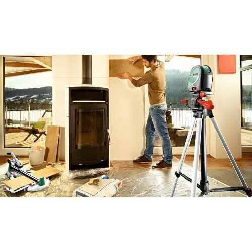  Nivelliergeräte Kreuzlinienlaser Bosch Kreuzlinien-Laser UniversalLevel 3 mit Aluminumstativ 1,5 m 12377772