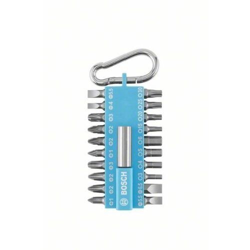  Bosch sonstiges Bosch 21-tlg. Schrauberbit-Set mit Snap-hook (hellblau)  Ausstellerversion 12368764