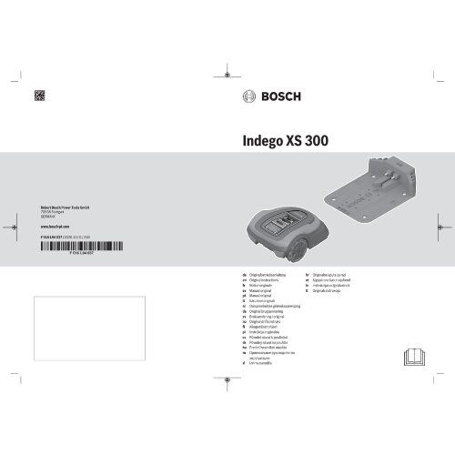  Gartengeräte Roboter-Rasenmäher Bosch Roboter-Rasenmäher Indego XS 300 12377828