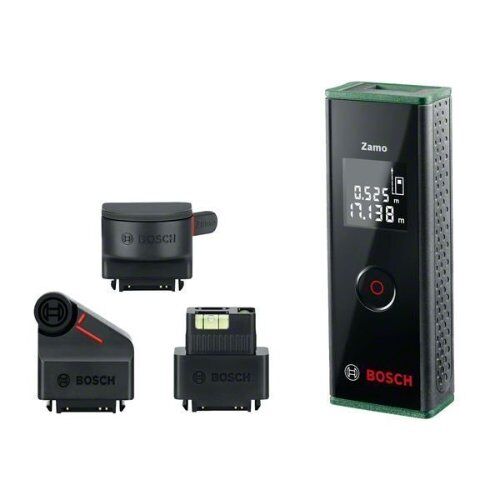  Entfernungs- und Winkelmesser Laser-Entfernungsmesser Bosch Digitaler Laser-Entfernungsmesser Zamo III set standard carton 12377761