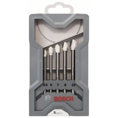 Bohrer-Sets CYL-9 SoftCeramic Bohrer-Sets Bosch 5-tlg. CYL-9 Ceramic Fliesenbohrer-Set, 5,5–10 mm, für Dreh- und Schlagbohrer 12370339