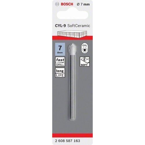  CYL-9 SoftCeramic Bohrer Bosch Fliesenbohrer CYL-9 Ceramic, für Dreh- und Schlagbohrer 12370327