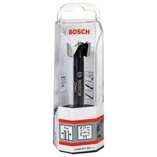  Forstner Holzbohrer mit Wellenschliff Bosch Forstnerbohrer 22 mm, für Bohrmaschinen 12370393