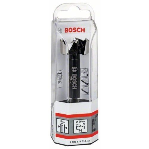  Forstner Holzbohrer mit Wellenschliff Bosch Forstnerbohrer 26 mm, für Bohrmaschinen 12370377