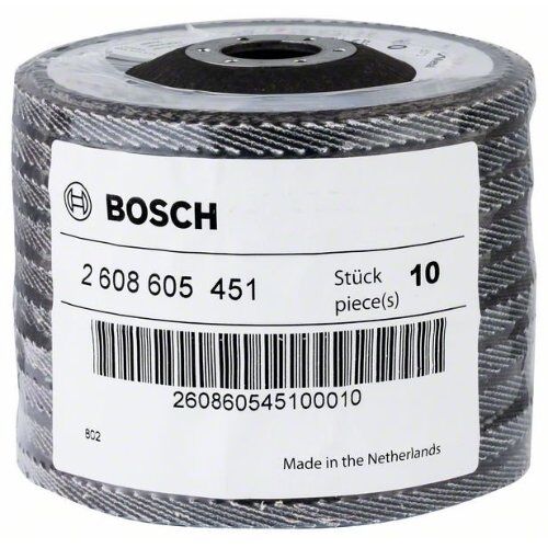  X571 Best for Metal Fächerschleifscheiben, gerade Ausführung für kleine Winkelschleifer Bosch Fächerschleifscheibe X571, Best for Metal, für kleine Winkelschleifer 12376037