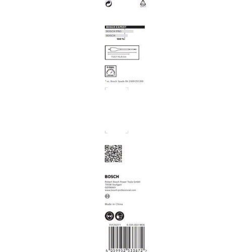  EXPERT SelfCut Speed Flachfräsbohrer Bosch EXPERT SelfCut Speed Flachfräsbohrer, 13 x 152 mm, für Bohrmaschinen 12370406