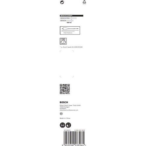  EXPERT SelfCut Speed Flachfräsbohrer Bosch EXPERT SelfCut Speed Flachfräsbohrer, 25 x 152 mm, für Bohrmaschinen 12370409