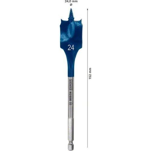  EXPERT SelfCut Speed Flachfräsbohrer Bosch EXPERT SelfCut Speed Flachfräsbohrer, 24 x 152 mm, für Bohrmaschinen 12370442