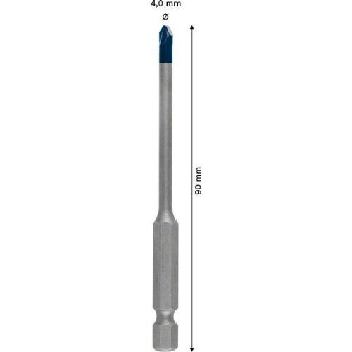  EXPERT HEX-9 HardCeramic Bohrer Bosch EXPERT HEX-9 HardCeramic Bohrer, 4 x 90 mm, für Dreh- und Schlagbohrer 12370319