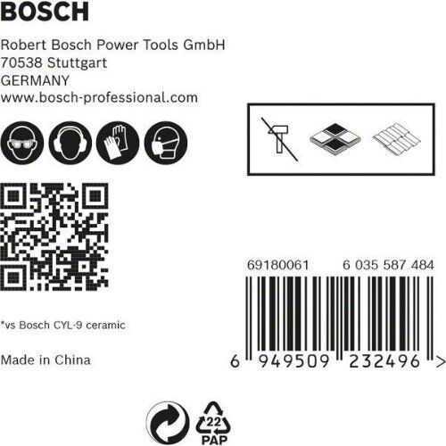  EXPERT HEX-9 HardCeramic Bohrer-Sets Bosch EXPERT HEX-9 HardCeramic Bohrer-Set, 4/5/6/8/10 mm, 5-tlg., für Dreh- und Schlagbohrer 12370337