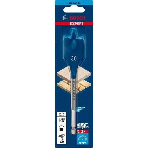  EXPERT SelfCut Speed Flachfräsbohrer Bosch EXPERT SelfCut Speed Flachfräsbohrer, 30 x 152 mm, für Bohrmaschinen 12370426