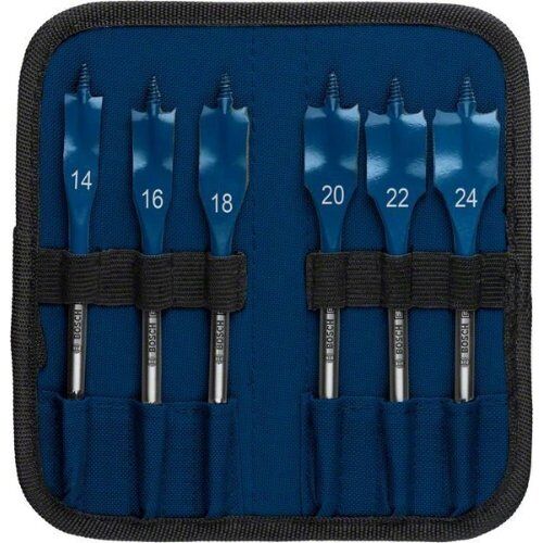  EXPERT SelfCut Speed Flachfräsbohrer-Sets Bosch EXPERT SelfCut Speed Flachfräsbohrer-Set, 14/16/18/20/22/24 mm, 6-tlg., für Bohrmaschinen 12370671
